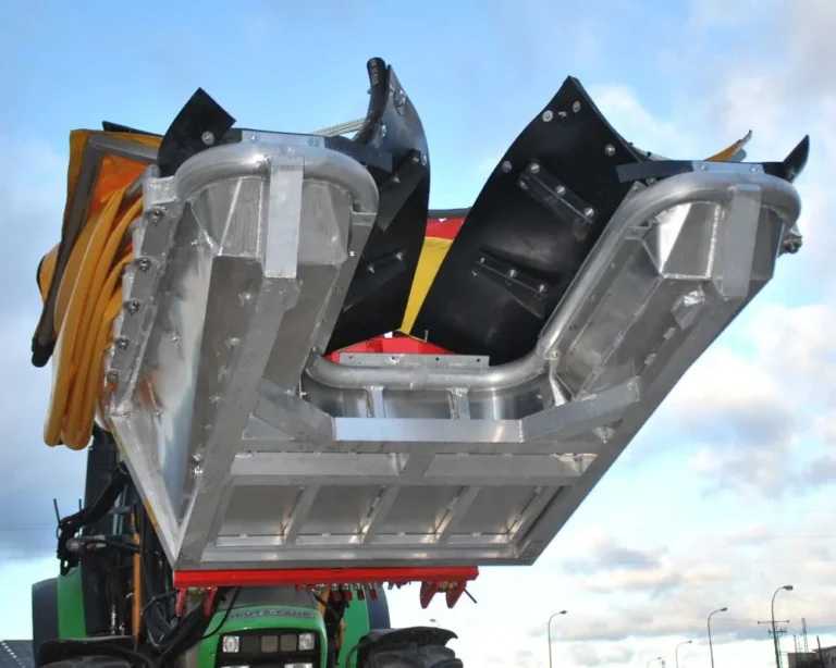 paraguas para recoger aceituna de aluminio