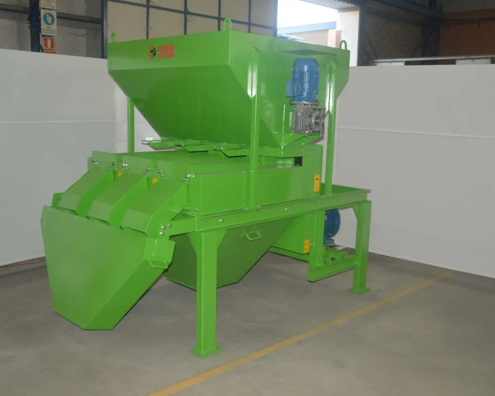 peladora de almendras industrial eléctrica de 3 cuerpos motor