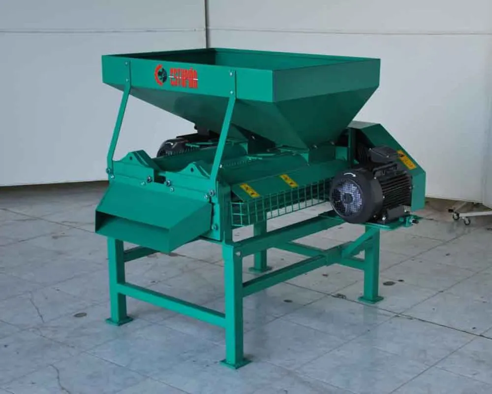 peladora de almendras profesional eléctrica de 2 cuerpos modelo 5000-20 motor