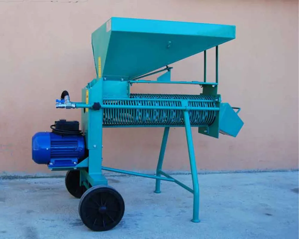 peladora de pistachos eléctrica estupiña modelo R-100/900 motor